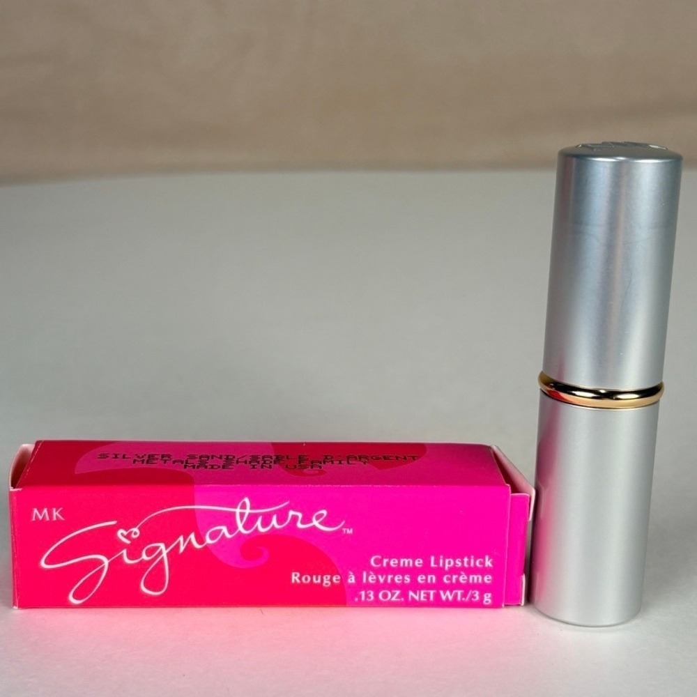 NEW Mary Kay SILVER SAND MK Signature Creme Lipstick 0.13 oz NOS